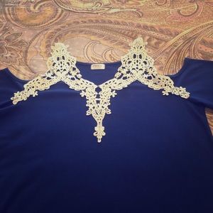 Top blue Blouse